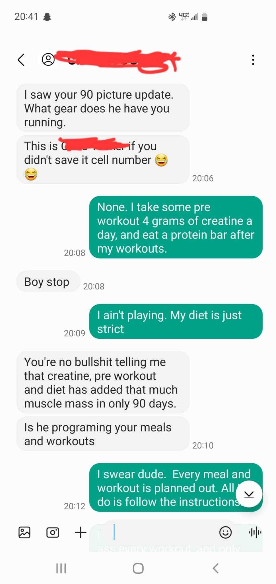 Client testimonial